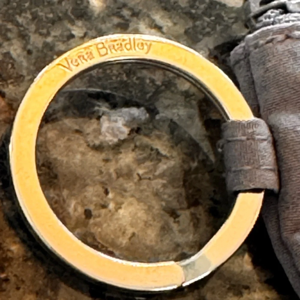 Vera Bradley gray coin card holder - Picture 2 of 10